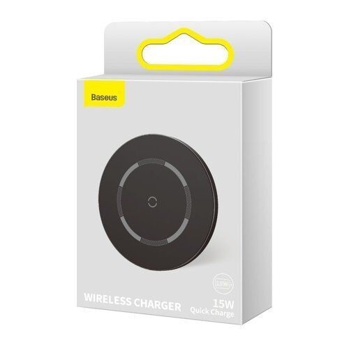 

Бездротовий зарядний пристрій Baseus Simple Magnetic Wireless Charger(suit for IP12) Black