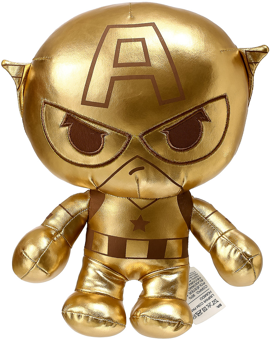 

Кукла золотистая Miniso Marvel Collection Капитан Америка (6941055133418)