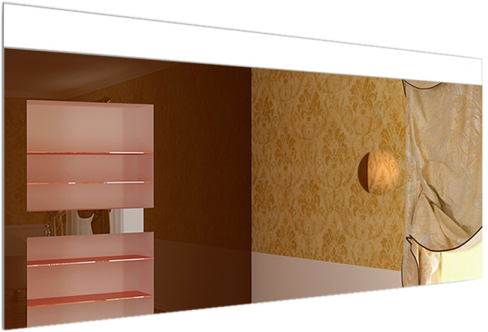 

Зеркало J-MIRROR Diana 70х120 LED + линза без подсветки + подогрев