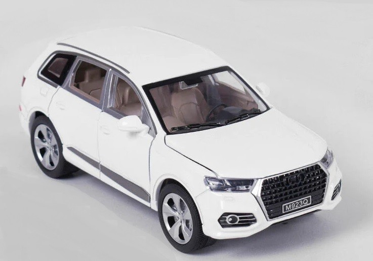 

Джип EL 5263 Auto Expert, металлопластик, 1:24 масштаб, свет, звук, инерция, открываются двери, белый