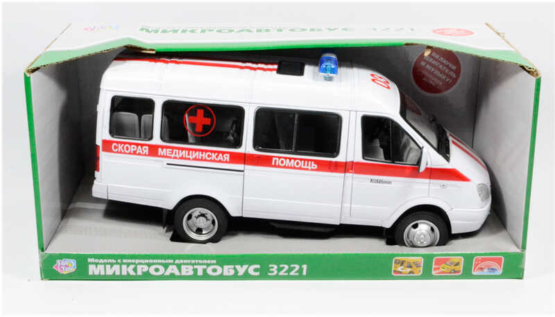 

Газель 9124 F инерция, батарейка, муз, свет