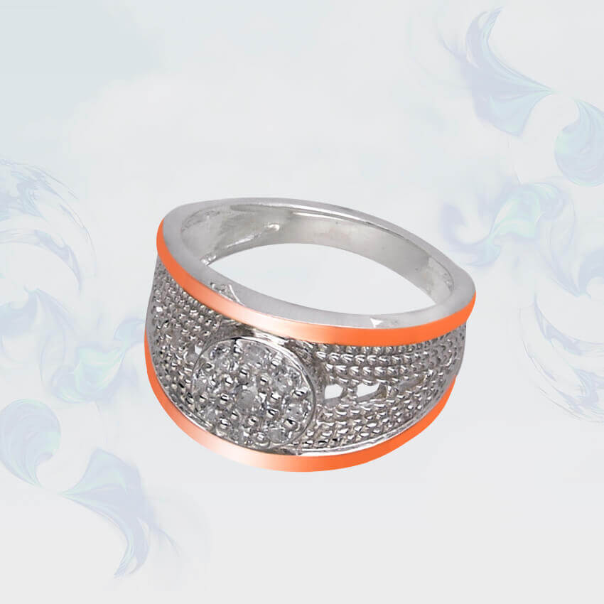 

Кольцо из серебра с золотыми вставками SilverUA модель 111 (размер 19,5)