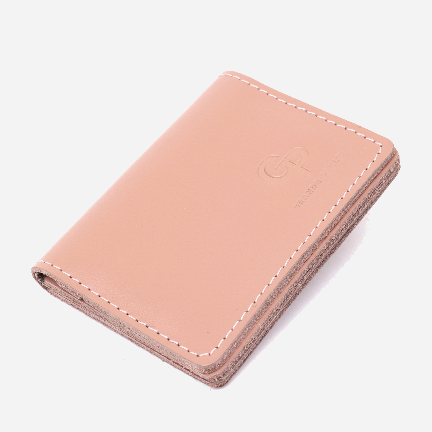 

Обложка для документов кожаная Grande Pelle leather-11363 Розовая