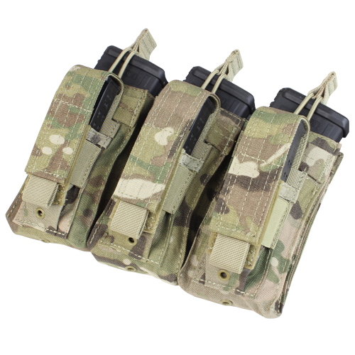 

Подсумок кенгуру тройной для магазинов молле Condor Triple Kangaroo Mag Pouch MA55 Dig.Conc.Syst. A-TACS AU