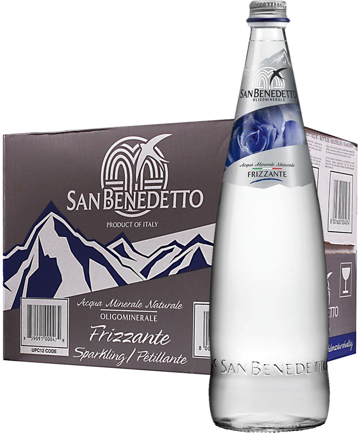 Акція на Упаковка минеральной газированной воды San Benedetto Prestige 1 л х 12 бутылок (8001620001295) від Rozetka UA
