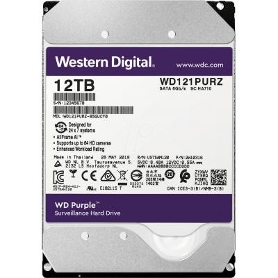 

Жесткий диск 3.5" 12TB WD (WD121PURZ)