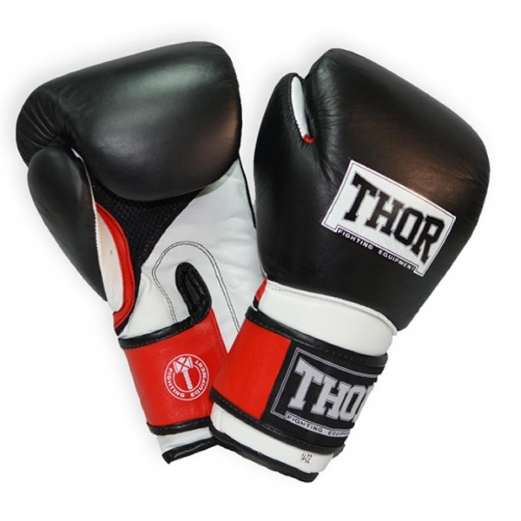 

Боксерские перчатки Thor Pro King 12oz Black/Red/White (8041/02(Leather) B/R/Wh 12 oz.)
