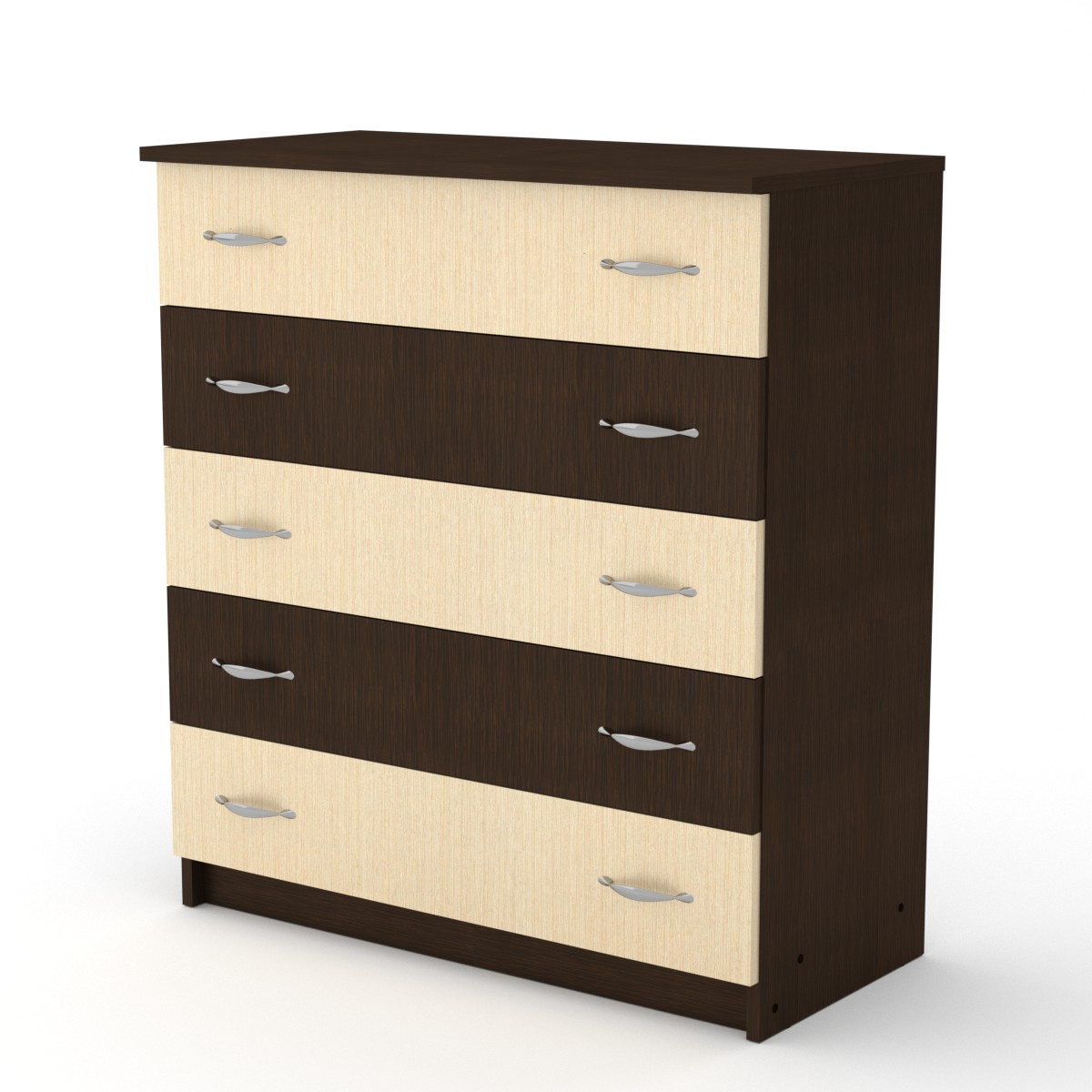 

Комод для вещей Компанит 5L Венге Комби (803х380х891)