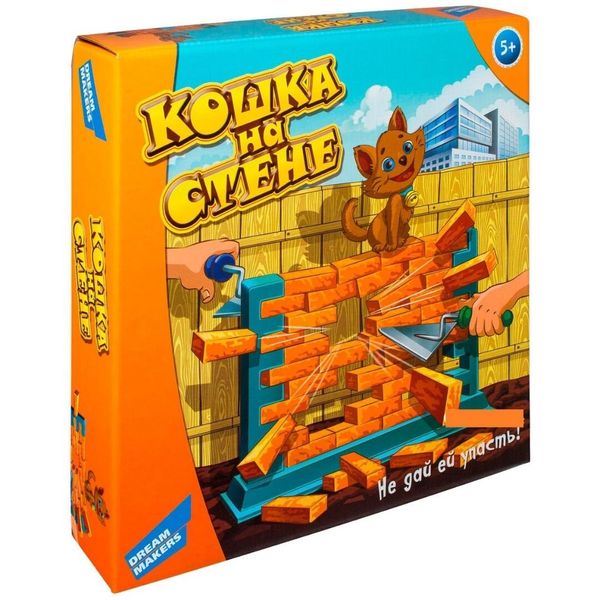 

Игра детская настольная Dream Makers Кошка на стене (1503C_UA)