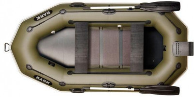 

Двухместная гребная надувная лодка Барк ( Bark) B 260NPD,