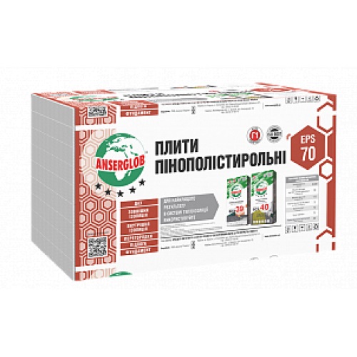 

Плиты пенополистирольные Anserglob EPS-70 50 мм 1x0.5 м 12 шт (IG00000000004)