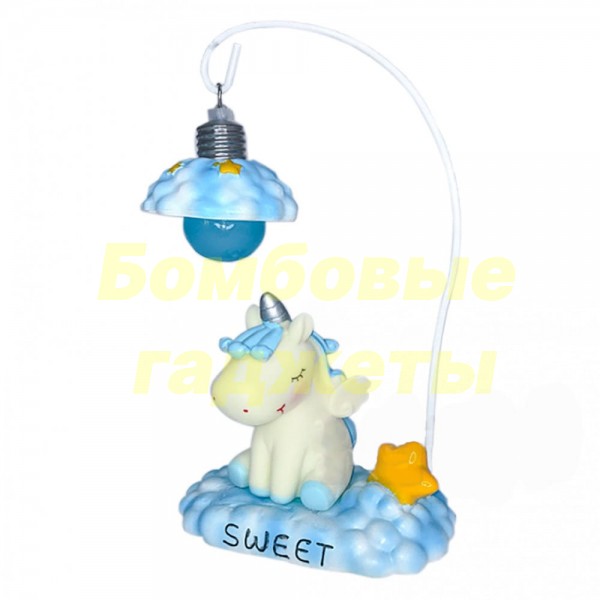 

Детский настольный светильник-ночник TTech Unicorn Series Blue