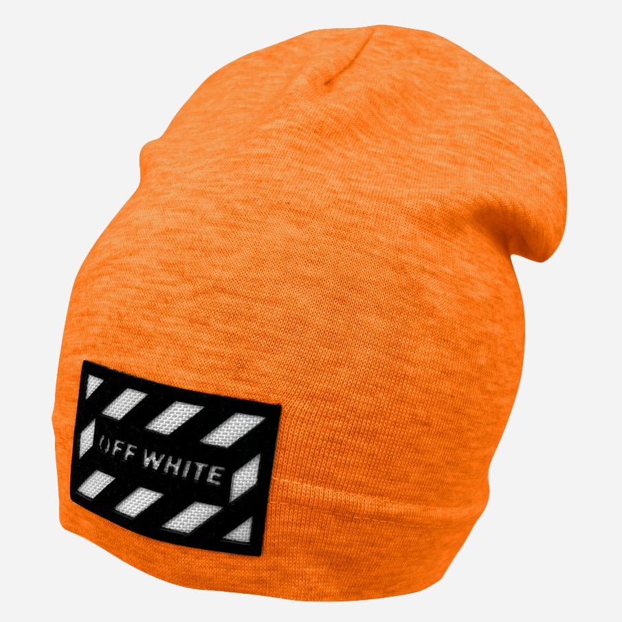 

Демисезонная шапка Sample OffWhite 52-56 Горчичная