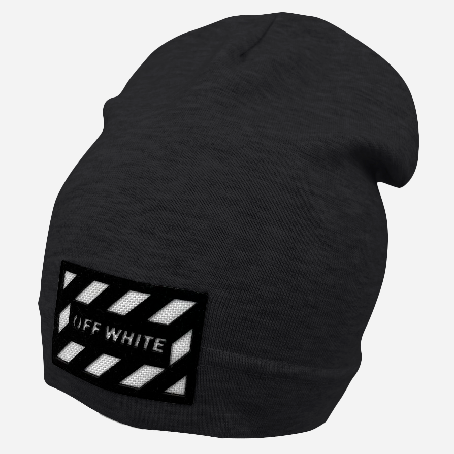 

Демисезонная шапка Sample OffWhite 52-56 Коричневая