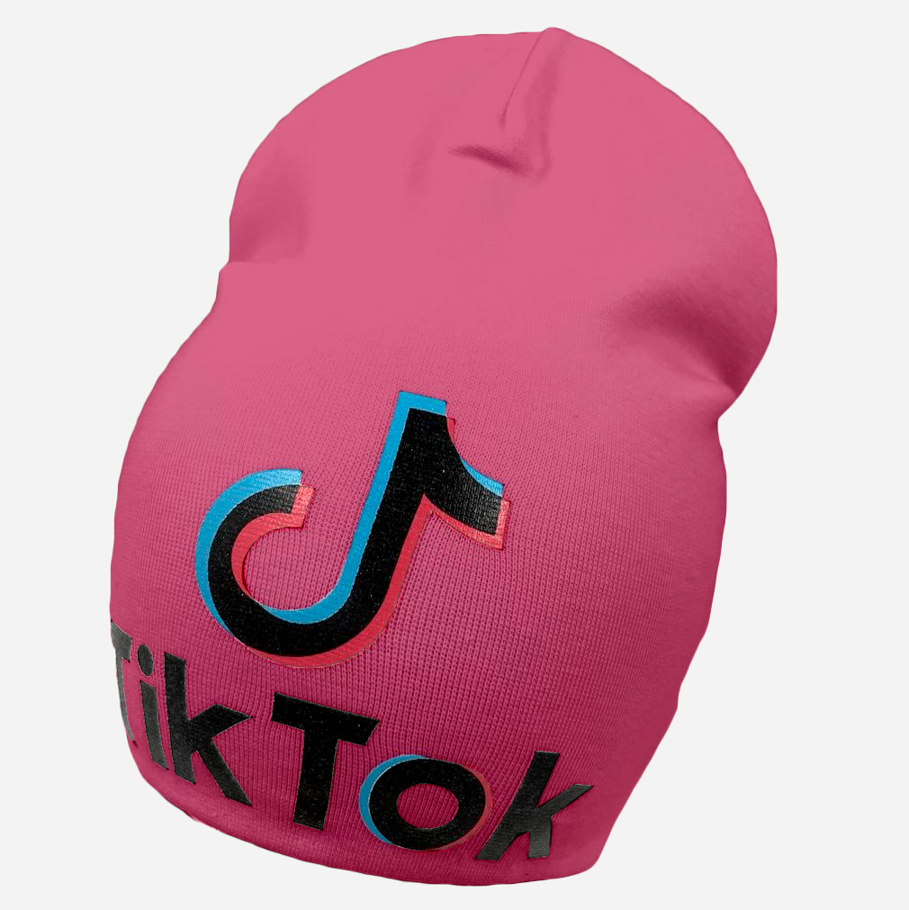 

Демисезонная шапка Sample Tik Tok(Д2102) 50-54 Розовая