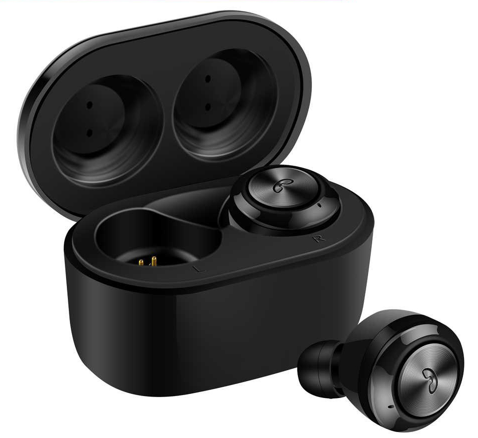 

Беспроводные стерео наушники HBQ Air Twins A6 TWS Bluetooth с кейсом для зарядки Черные (A6 B)