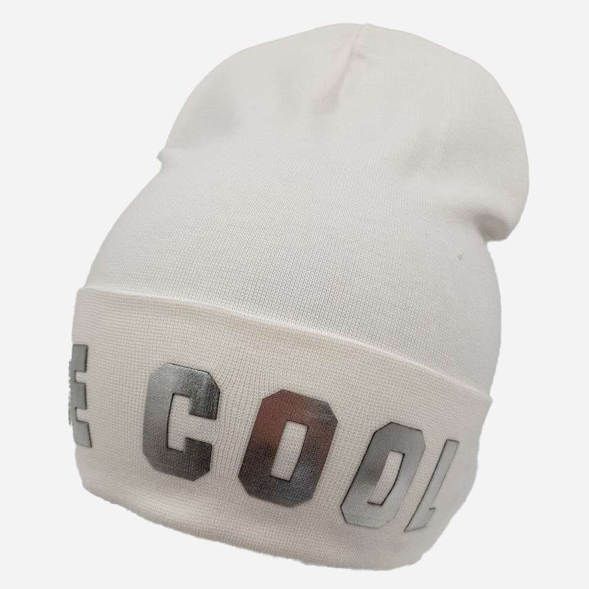

Демисезонная шапка Sample Be Cool 46-52 Белая