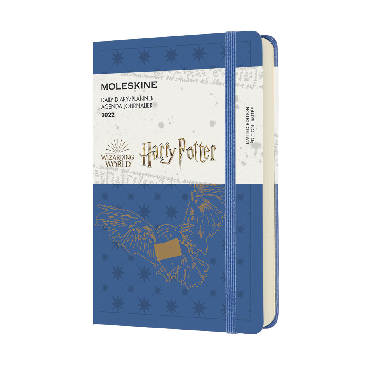 

Ежедневник Moleskine 2022 Датированный Harry Potter Карманный (9х14 см) 400 страниц Синий (8056420857146)