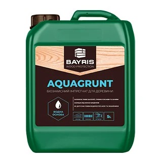 

Биозащитный импрегнат для древесины Aquagrunt Bayris 5 л