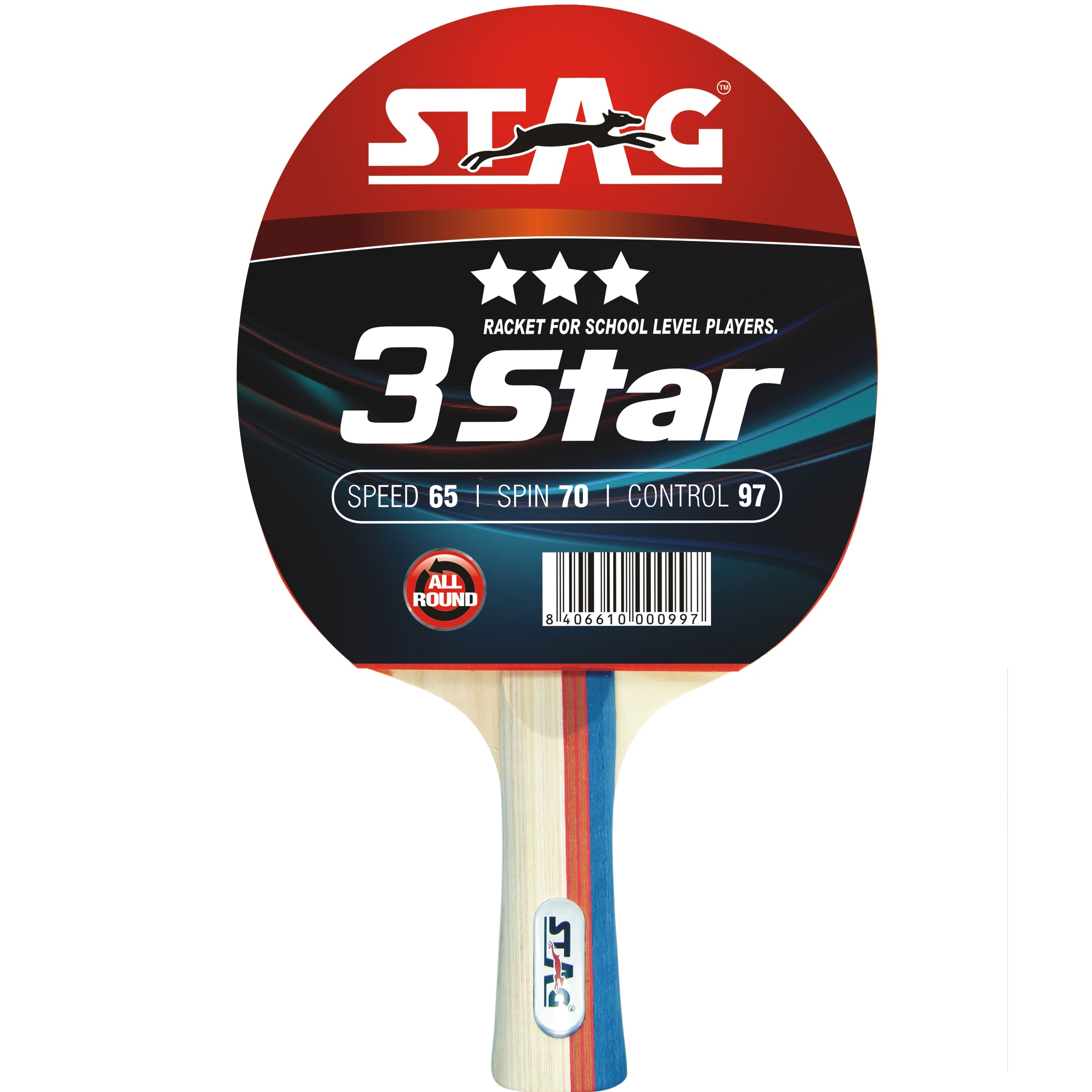 

Ракетка для настольного тенниса Stag ***3Star
