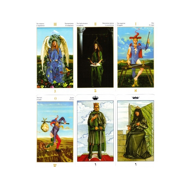 

Мистическое Таро Успенского | Contemplative Tarot, Адриано Булдрини, ANKH