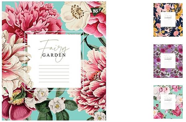 

Тетрадь А5 48 листов в линию Fairy garden (10 шт. в упак микс видов) YES (765553)