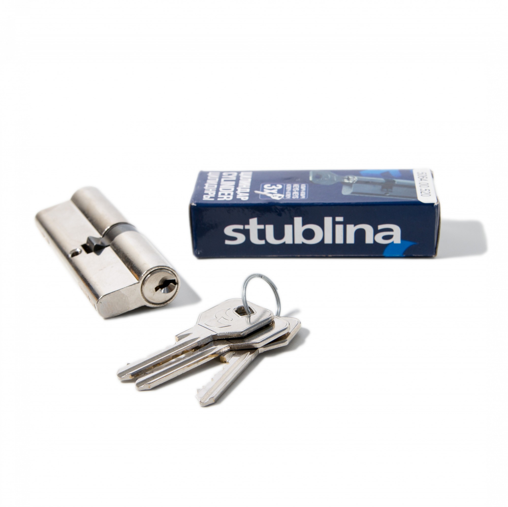 

​Цилиндр дверной Stublina 5081.00.520 31/81 ключ/ключ 112мм