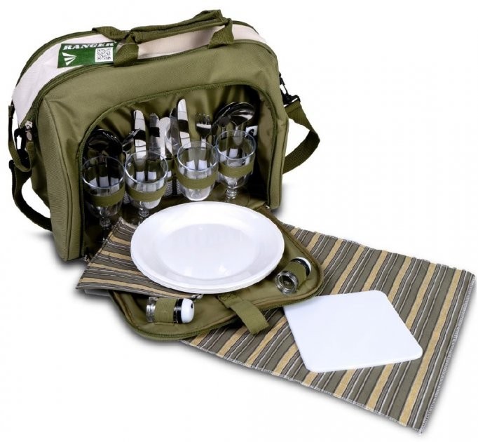 

Набор для пикника Ranger Meadow на 4 персоны с изотермическим отделом (9910)
