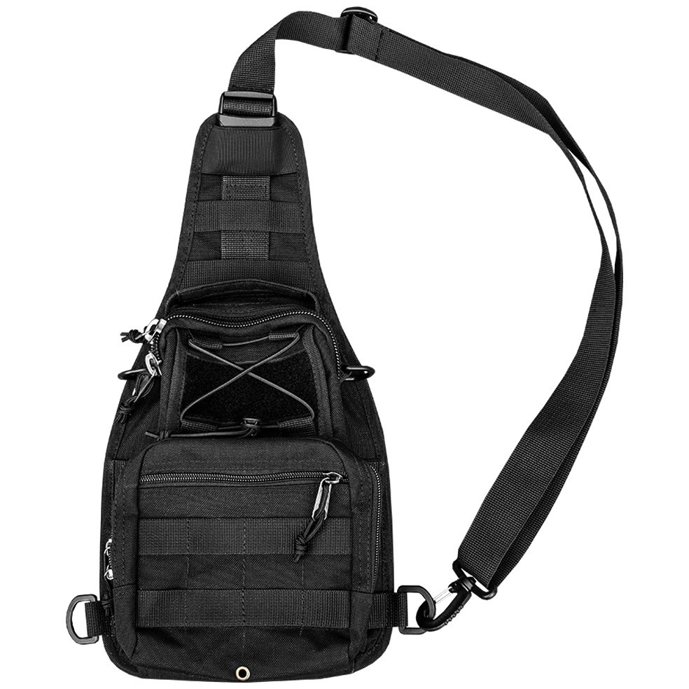 

Рюкзак Боец однолямочный тактический Fighter Black