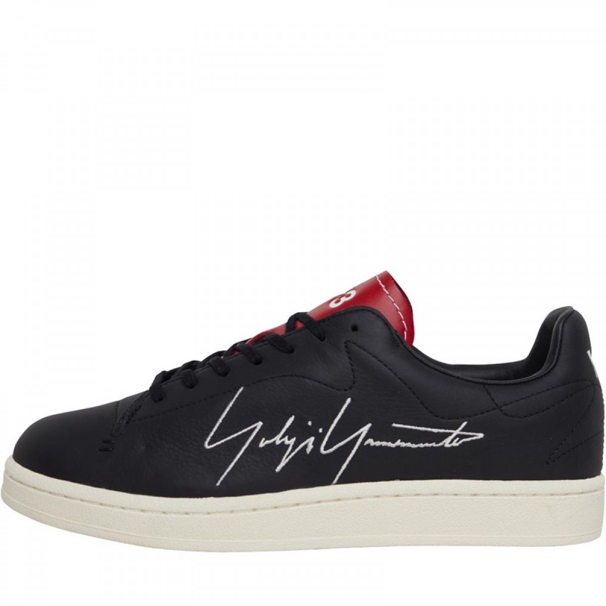 

Кеды Y-3 Yohji Court Black/Red/White Black, 36.7