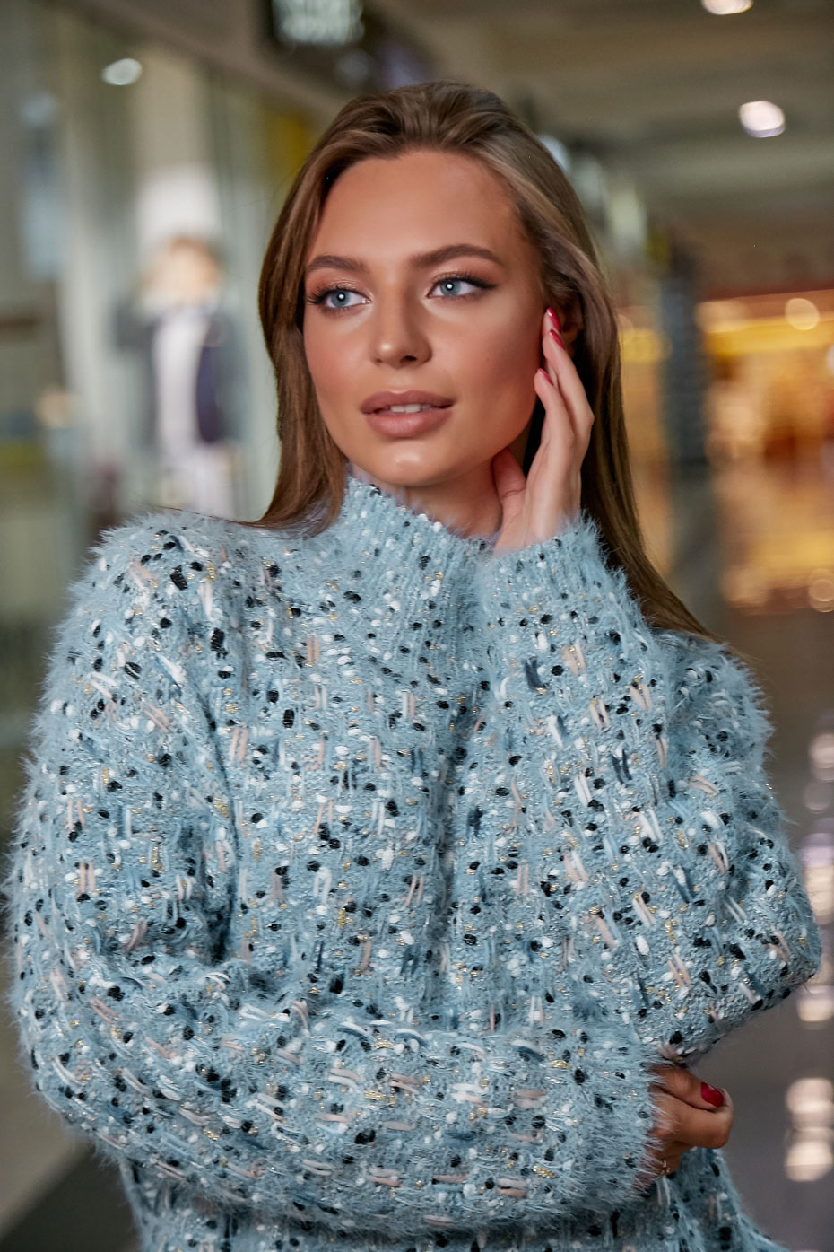 

Свитер S328.3821 Seventeen S-XXL голубой