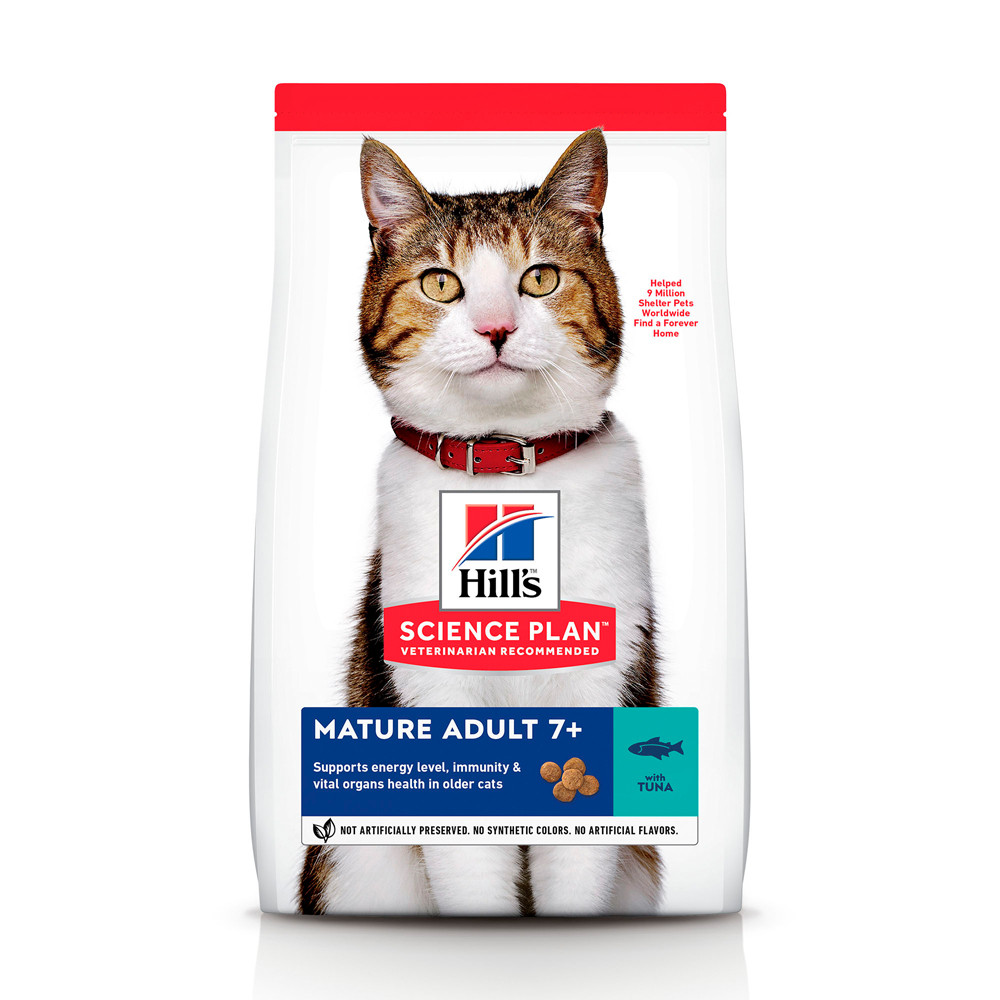 

Сухой корм Hills SP MATURE ADULT 7+ Tuna 1.5 кг