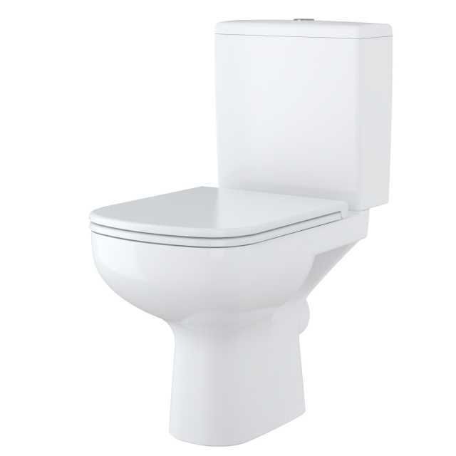 

Компакт Cersanit 575 COLOUR NEW CLEAN ON 011 3/5 с сиденьем белым дюропл лифт