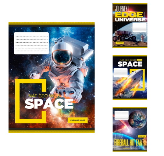 

Набор тетрадей 24 кл. YES Space, цена за уп.20 шт(765619)