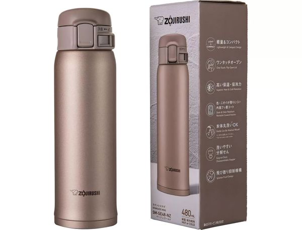 

Термокружка Zojirushi SM-SD48NM 0.48л золото (1678.04.46)