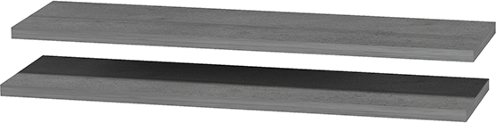 

Полка DC Gina 680x200x16 Монолит 2 шт