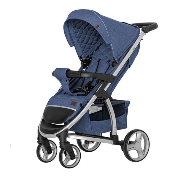 

Коляска прогулочная CARRELLO Vista CRL-8505 Denim Blue в льне +дождевик L /1/ MOQ