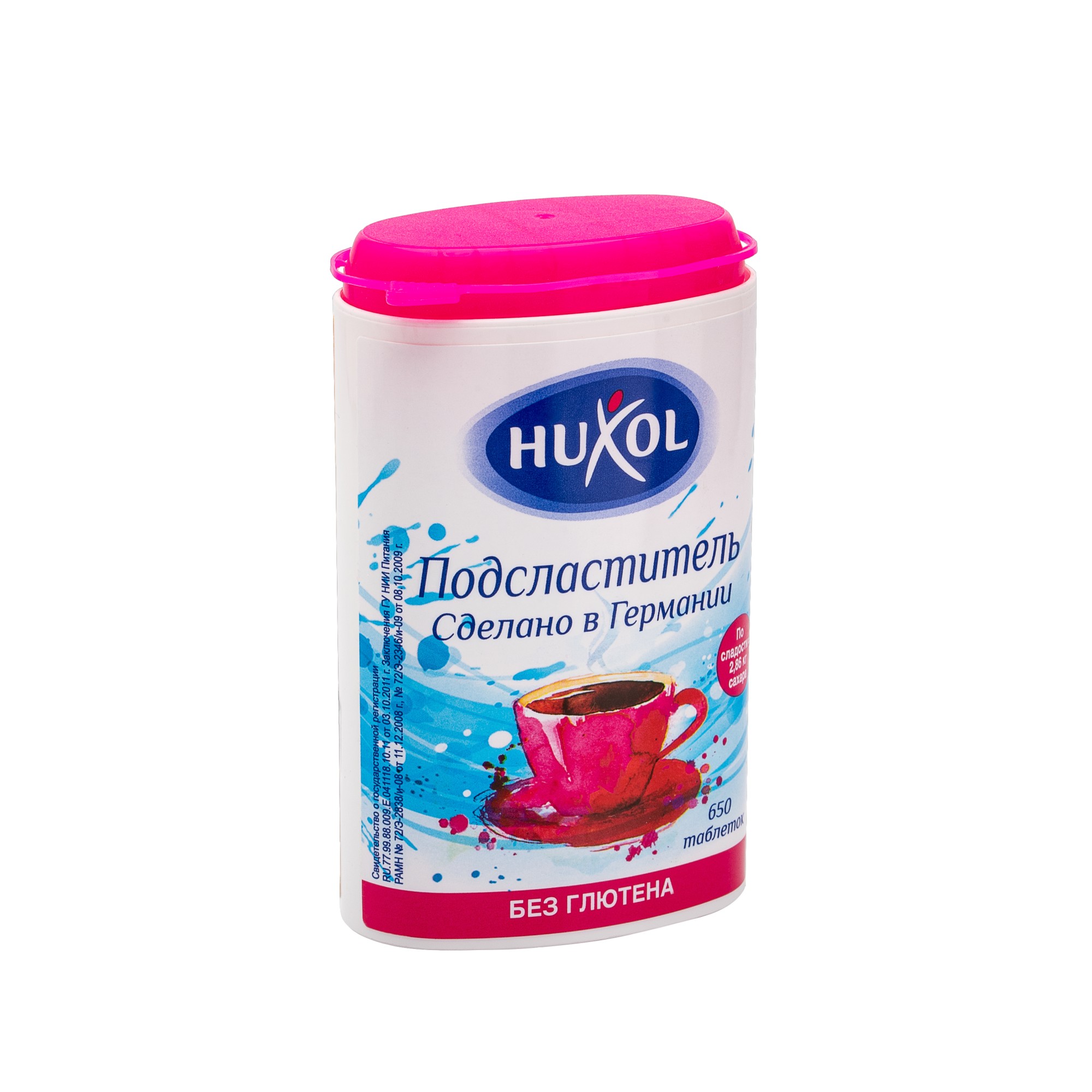 Упаковка Сахарозаменителя Huxol 650 табл (с дозатором) х 24шт от ...