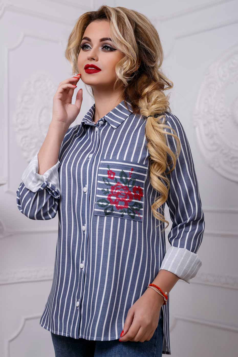 

Рубашка 951.2567 Seventeen  темно синий, Рубашка 951.2567 Seventeen XL темно синий