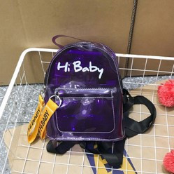 

Рюкзак Jsstore Hi Baby Фиолетовый Городской Прозрачный