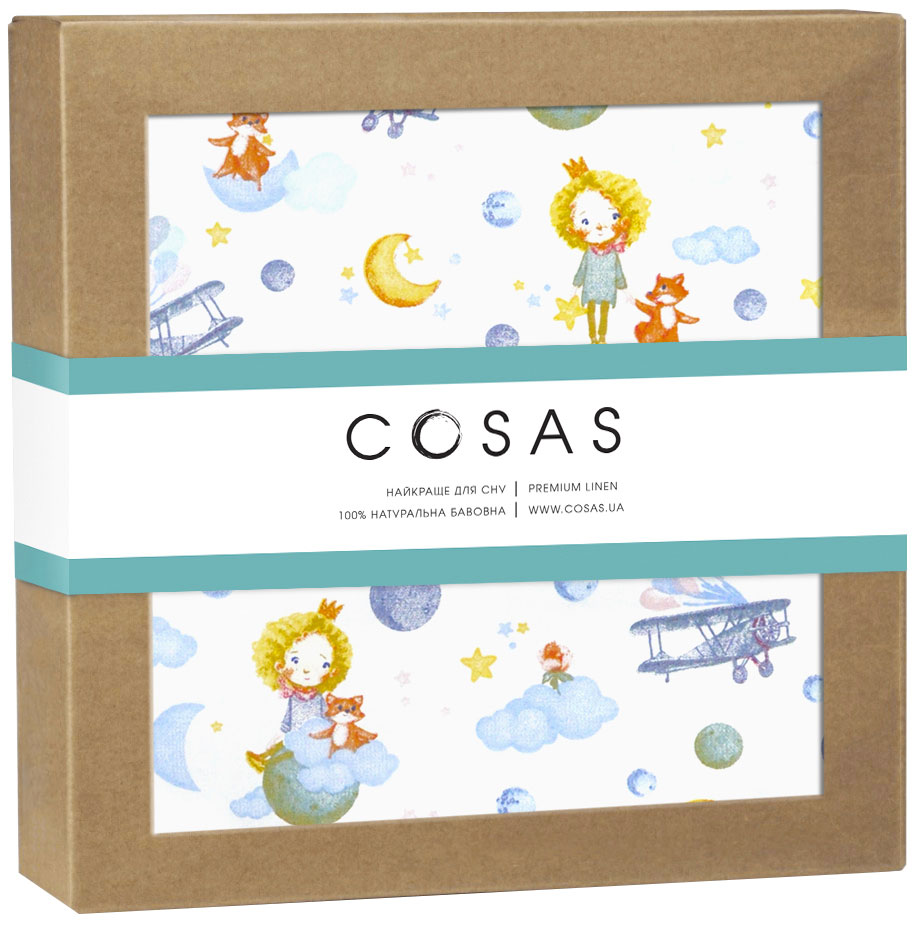 

Непромокаемая пеленка Cosas Diaper Little Prince 70х120 см (4822052070970)