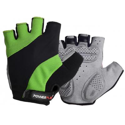 

Велоперчатки PowerPlay 5041 Black/Green S (5041A_S_Green)