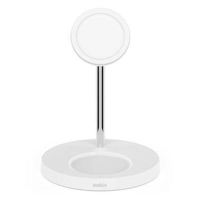 

Зарядное устройство Belkin MagSafe 2in1 Wireless Charger, white