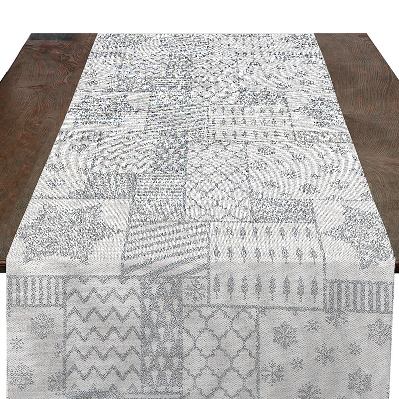 

Дорожка на стол (раннер) Time Textile Shivery Silver Серебристый TT145072-r 40x280