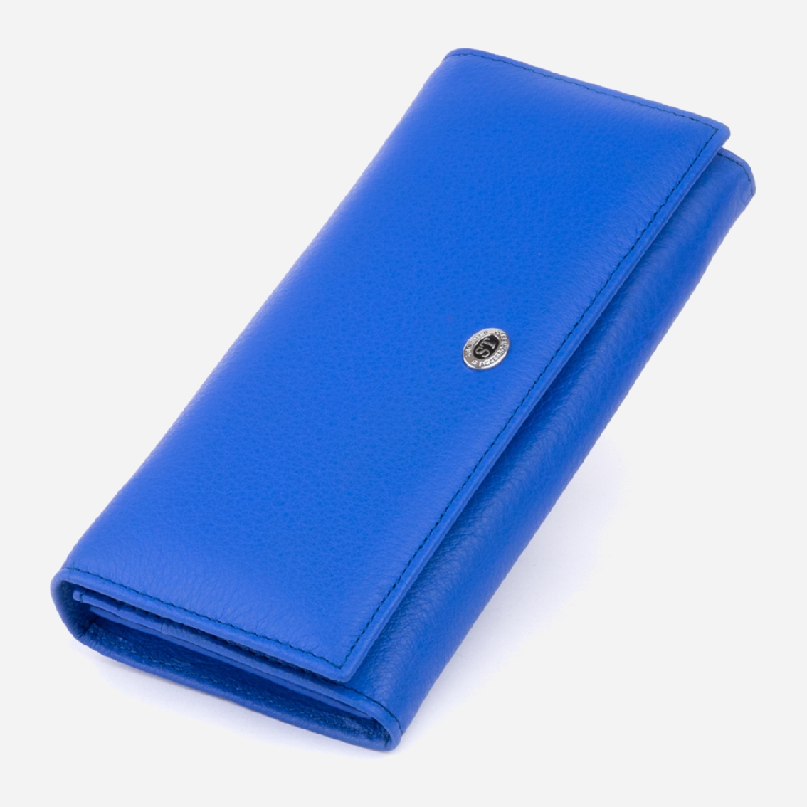 

Женский кошелек кожаный ST Leather Accessories 19243 Синий