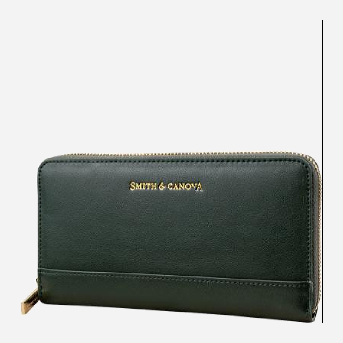 

Женский кошелек кожаный Smith & Canova FUL-26813-dkgreen Зеленый
