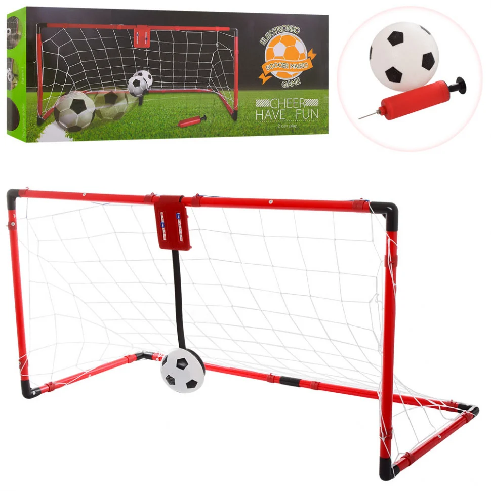 

Игровой набор Футбольные ворота METR+ M 6022 63 х 120 х 56 см на батарейках (200400119)