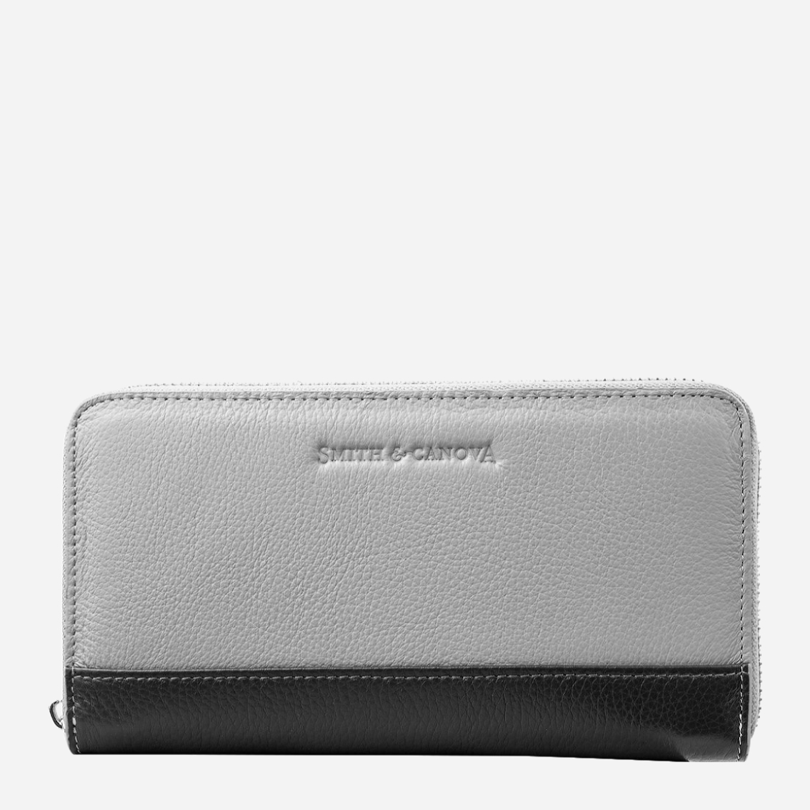 

Женский кошелек кожаный Smith & Canova FUL-26800 Grey