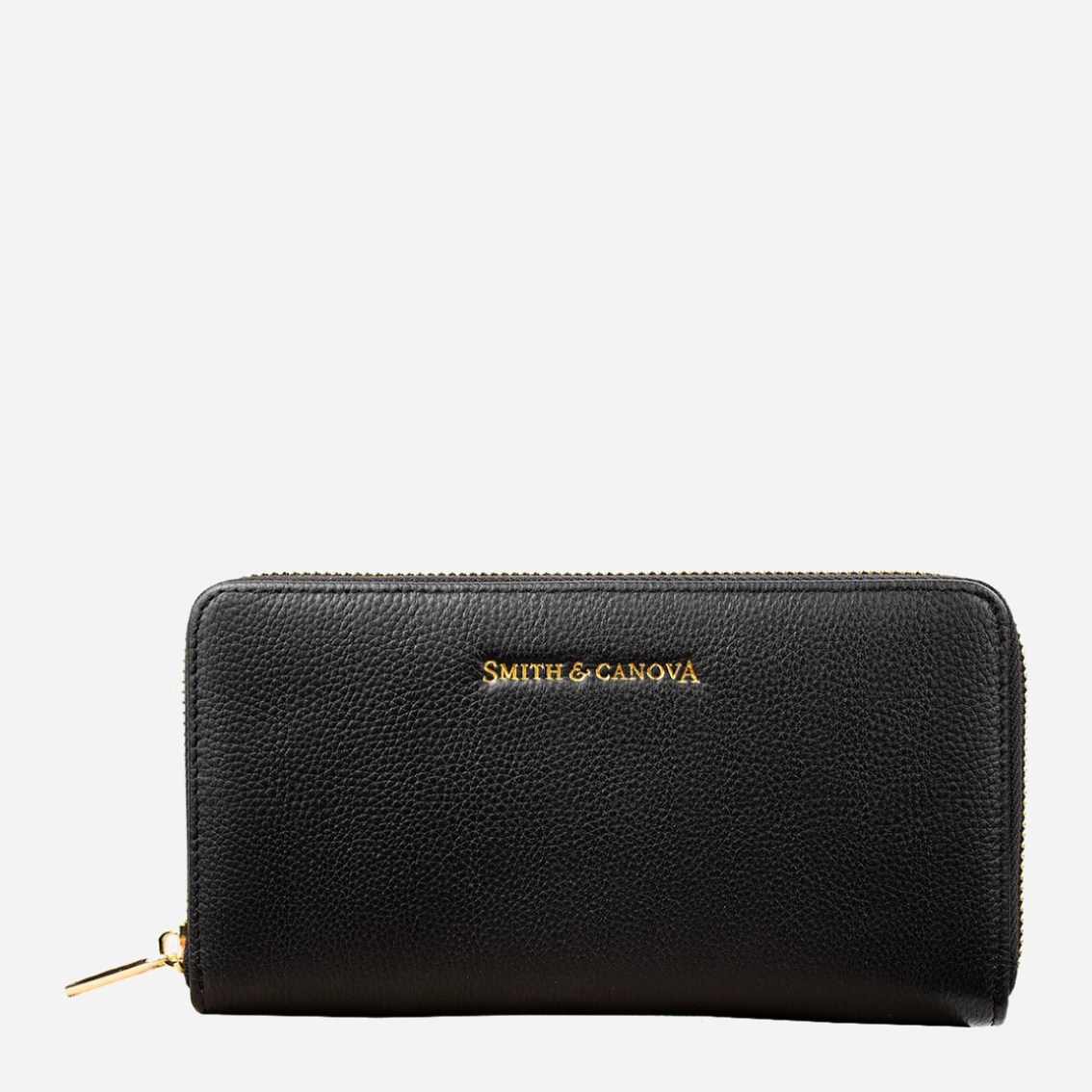 

Женский кошелек кожаный Smith & Canova FUL-26818 Black