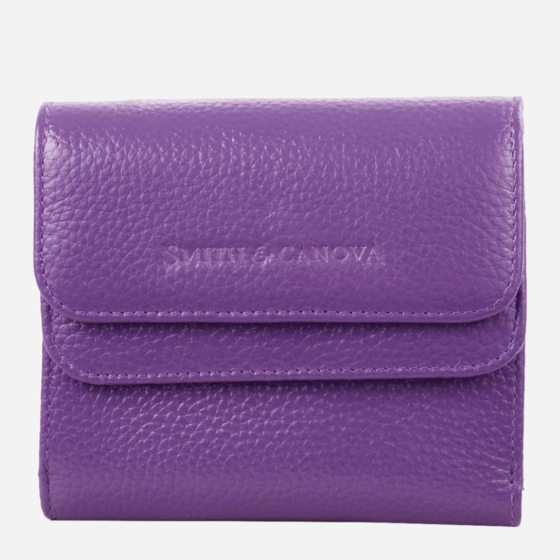 

Женский кошелек кожаный Smith & Canova FUL-28611 Purple